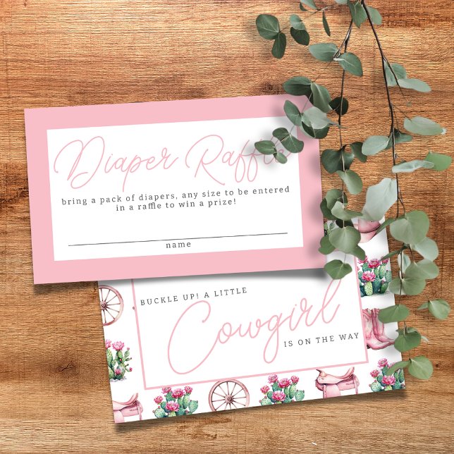 Carte D'accompagnement Brochure rose cactus occidentale (Créateur téléchargé)