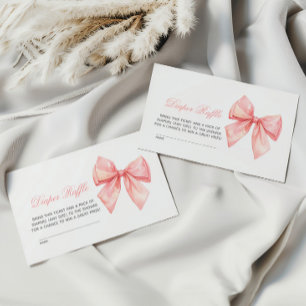 Carte D'accompagnement Brosse à couches roses