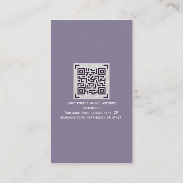 Carte D'accompagnement Budget QR Code Website RSVP Mariage de l'hôtel Dét (Dos)