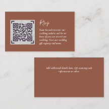 Budget QR Code Website RSVP Mariage de l'hôtel Dét