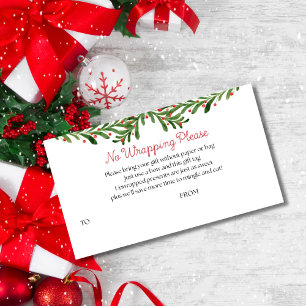 Carte D'accompagnement Bundle Joy Christmas Baby shower No Wrapping