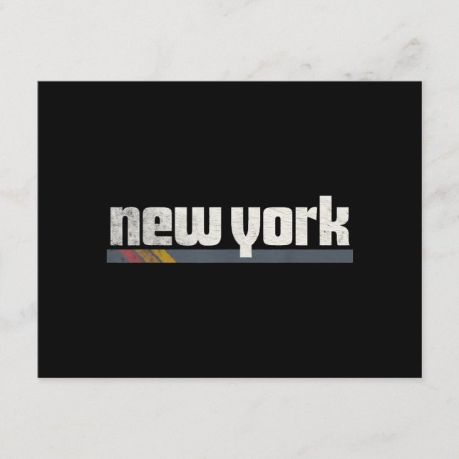 Carte D'accompagnement Cadeau féminin New York (Devant)