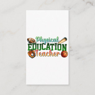 Carte D'accompagnement Cadeau pour enseignant Professeur d'éducation ph