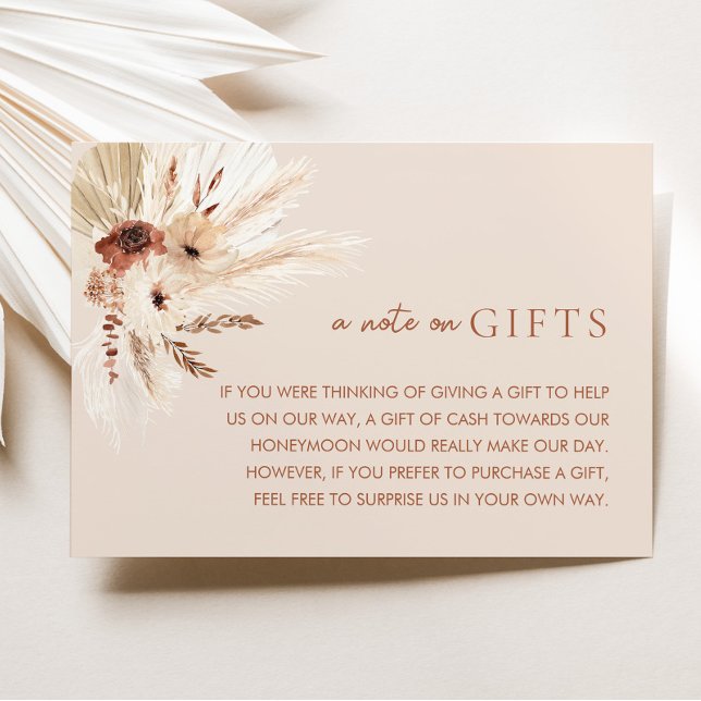 Carte D'accompagnement Cadeaux de puits de souhait de mariage en terre cu (HAZEL Wedding Suite - Details Card | Matching items available)