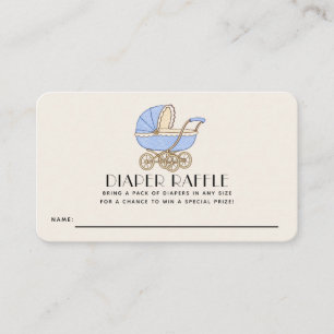 Carte D'accompagnement Café Français Bébé Garçon Baby Shower Tirage au So