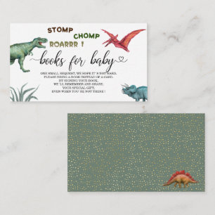 Carte D'accompagnement Cahiers de baby showers de bavardage pour bébé