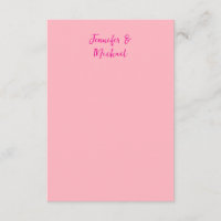 Calligraphie minimaliste professionnelle rose pâle