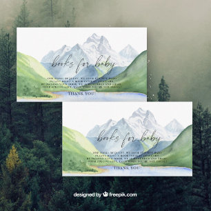 Carte D'accompagnement Carnets de temps d'aventure pour bébé