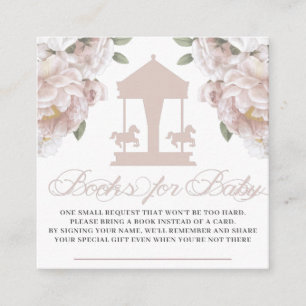 Carte D'accompagnement Carousel Books for the Baby