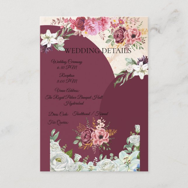 Carte D'accompagnement Cartouche de l'Enclos de Bourgogne (Devant)