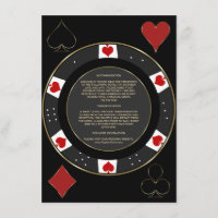 Casino Vegas Poker Chip Mariage Hébergement