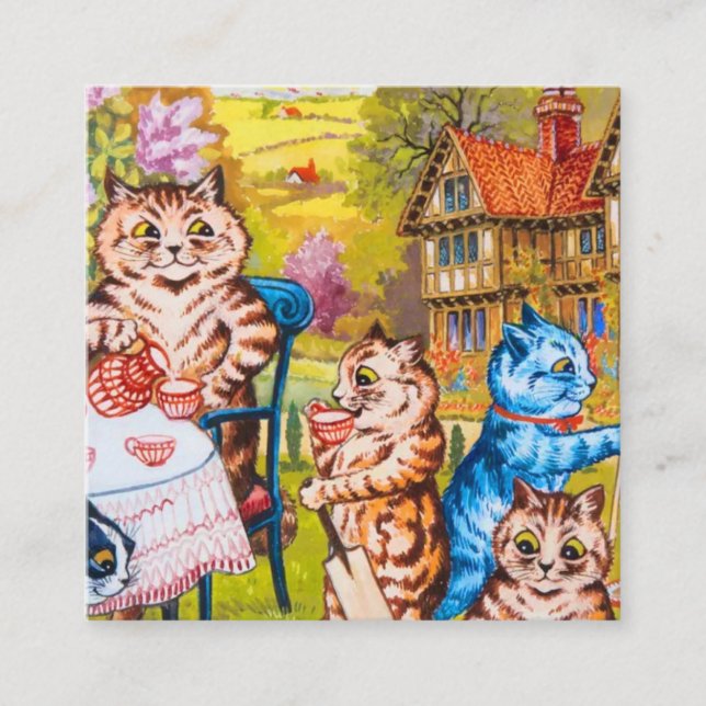 Carte D'accompagnement Cat Garden Party (Devant)