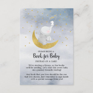 Carte D'accompagnement Catch A Star Bunny Elephant Book for Baby Card
