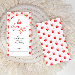 Carte D'accompagnement Cerisier de la boue sur le dessus Bébé fille Douch