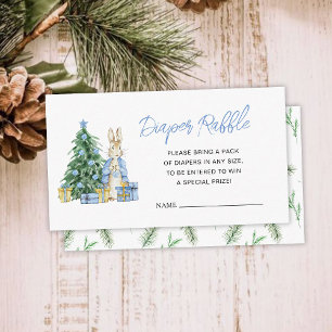 Carte D'accompagnement C'est froid à l'extérieur du Baby shower de lapin