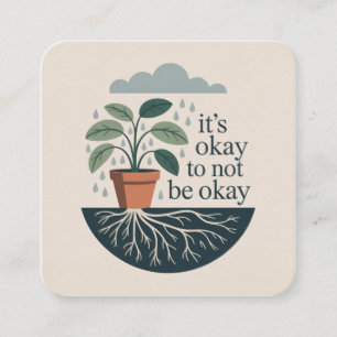 Carte D'accompagnement C'est Okay de ne pas être Okay