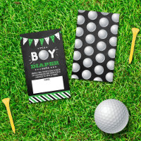 C'est un garçon ! Golf Co-ed Baby shower Diaper Ra
