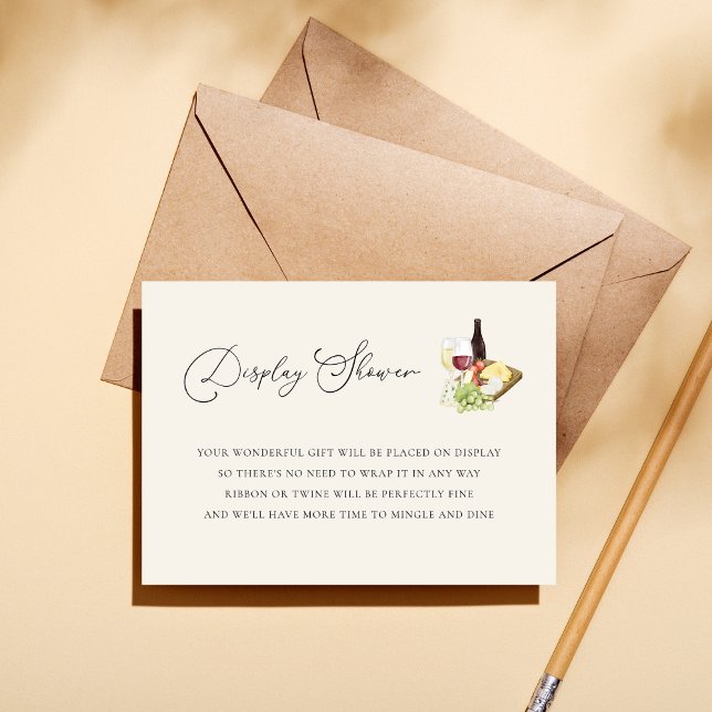 Carte D'accompagnement Charcuterie Fromage Afficher Fête des mariées de d (Créateur téléchargé)