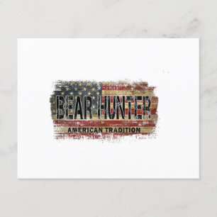 Carte D'accompagnement Chasseur d'ours américain