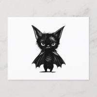 Chaton Noir Grumpy Halloween En Costume De Chat