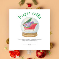 Chaudron père Noël - tombola de couche