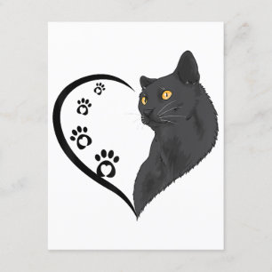 Carte D'accompagnement Chemise Chat Chemises Chat Pour Femmes Filles Enfa