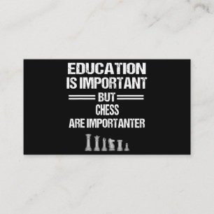 Carte D'accompagnement Chess Piece Éducation Humour Sarcastique Funny Chr