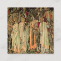 Chevaliers médiévaux de la Table Ronde