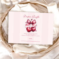 Chic Coquette cerise sur le chapeau du bébé