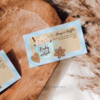 Chocolat chaud Hiver Baby Boy Diaper Raffle