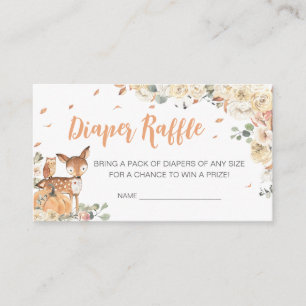 Carte D'accompagnement Chute Baby shower de lessive Animaux de bois