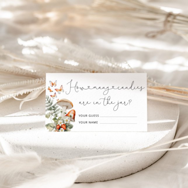 Carte D'accompagnement Chute champignon sauvage combien de bonbons dans l (Créateur téléchargé)