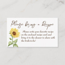 Chute en amour tournesol nuptiale recette de douch