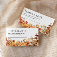 Chute Floral Tea Party Baby shower Déchets Raffle