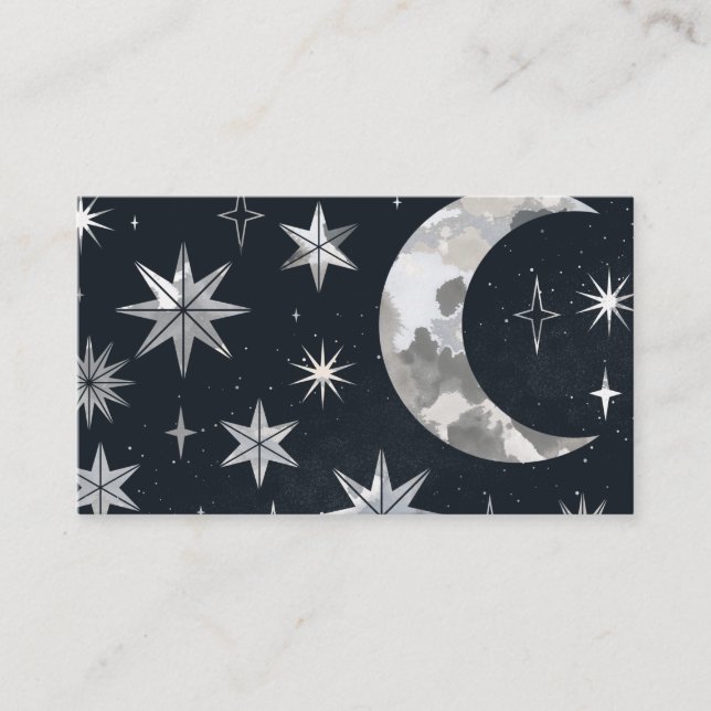 Carte D'accompagnement Ciel nocturne étincelant (Devant)