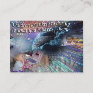 Carte D'accompagnement Citation de rappel positive