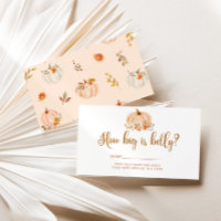 Citrouille de la feuille d'or de chute à quelle ta