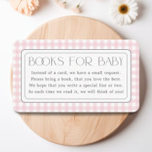 Classic Rose En vichy Girl Books for Baby shower