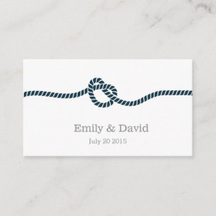 Carte D'accompagnement Classy Tying Mariage Knot Website Insérer une cart