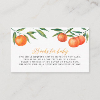 Carte D'accompagnement Clementine "Cutie" Livres pour Baby shower