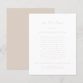 Carte D'accompagnement Clic rose vif élégant Mariage formel