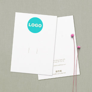 Carte D'accompagnement Clip à poil Ajouter un logo