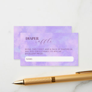 Carte D'accompagnement Cloud Neuf Baby shower Déchet de la couche