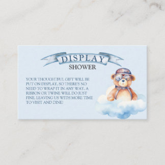 Carte D'accompagnement Cloud Neuf Vintage Baby shower d'affichage de l'ou