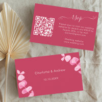 Code QR de réponse au mariage sur le site Web Mage