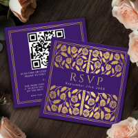 Code QR de réponse pour le mariage royal de l'épée