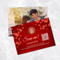 Code QR Mariage chinois RSVP en ligne