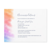 Coeur arc-en-ciel plein de joie Mariage