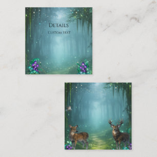 Carte D'accompagnement Collection de mariage Élégance bioluminescente