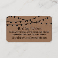 Collection de Mariages Rustic Kraft